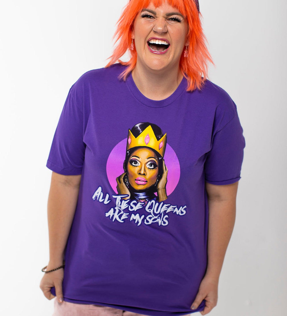 Bebe Zahara Benet All These Queens Are My Sons T-Shirt - Drag Queen Merch