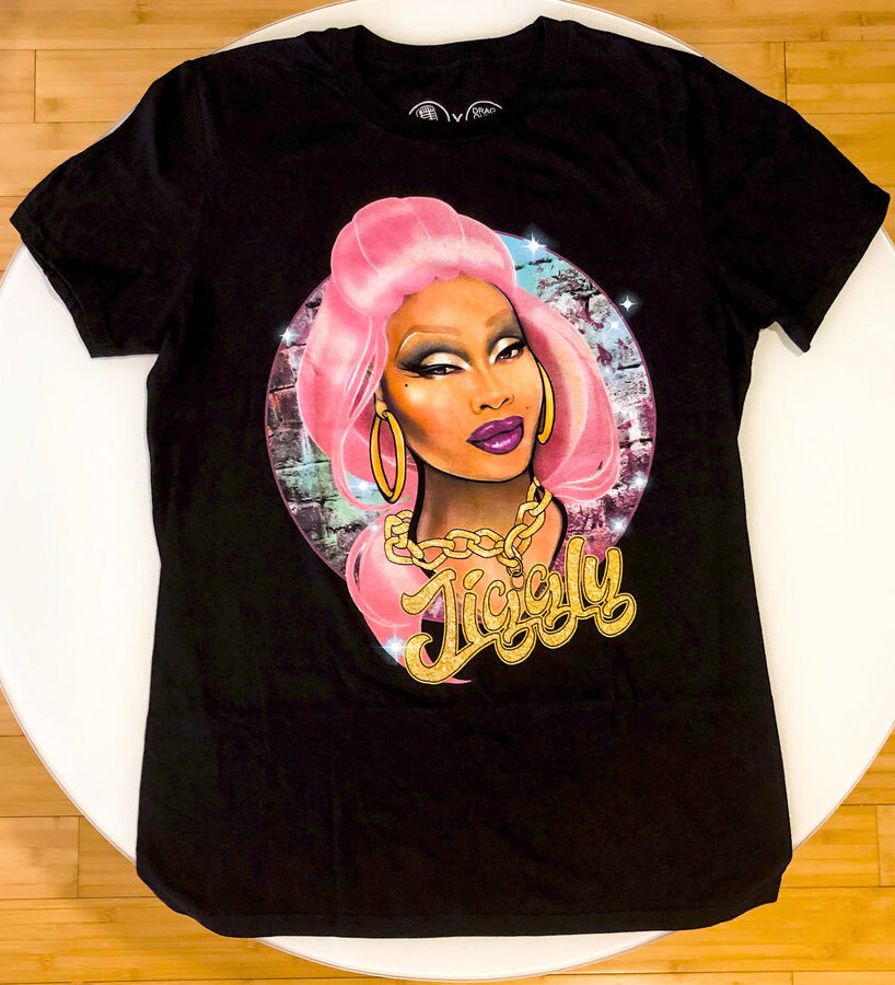 Jiggly Caliente Gold Chain T-Shirt - Drag Queen Merch