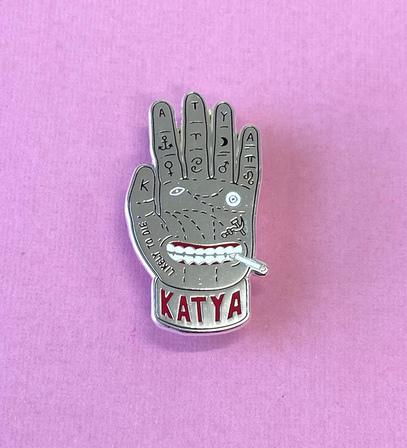 Katya Smoky Palm Badges - Drag Queen Merch