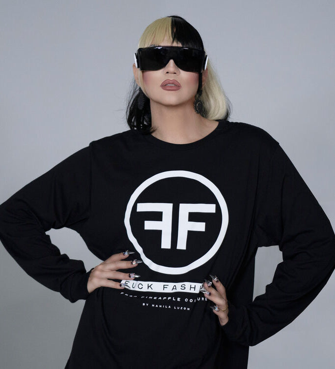 Manila Luzon Fuck Fashion Long Sleeve T-Shirt - Drag Queen Merch