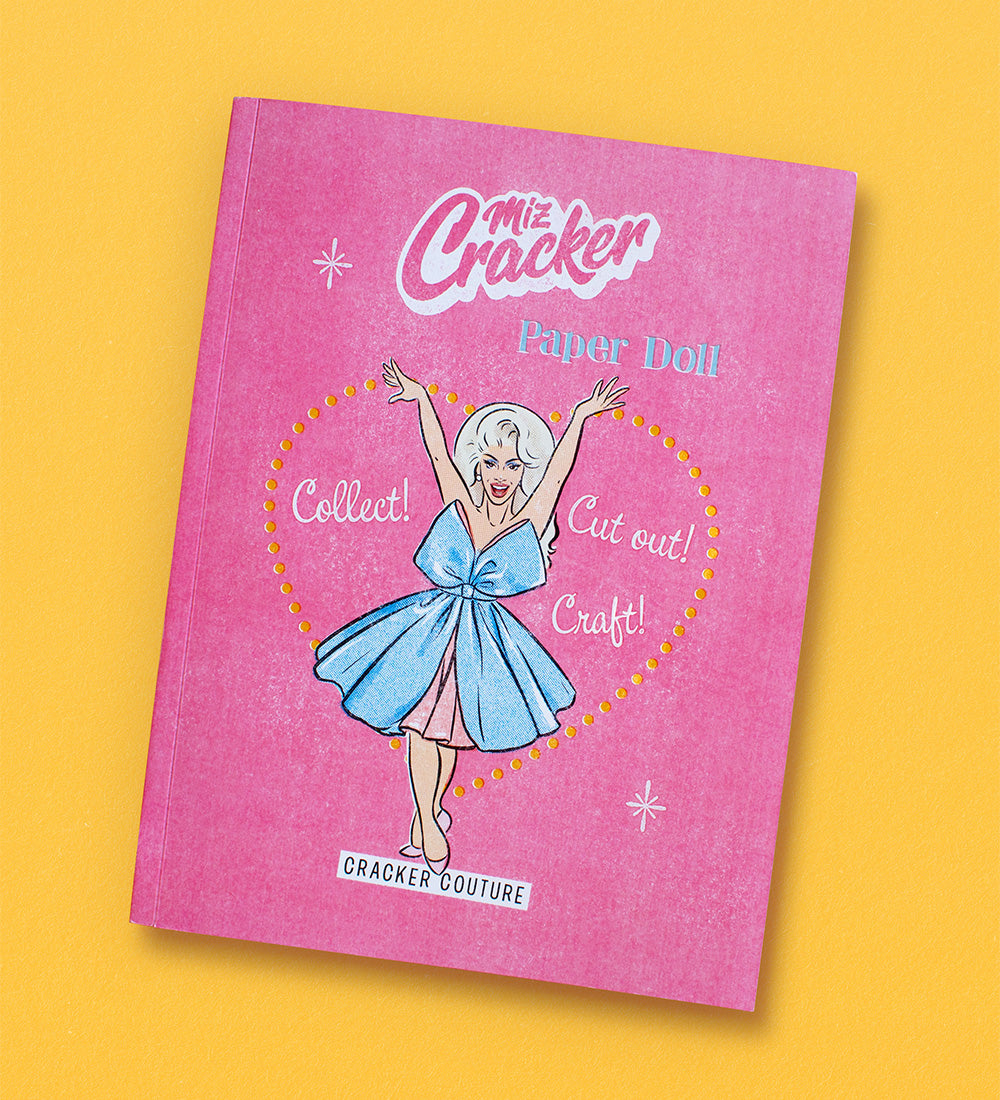 Miz Cracker Paper Doll Book - Drag Queen Merch