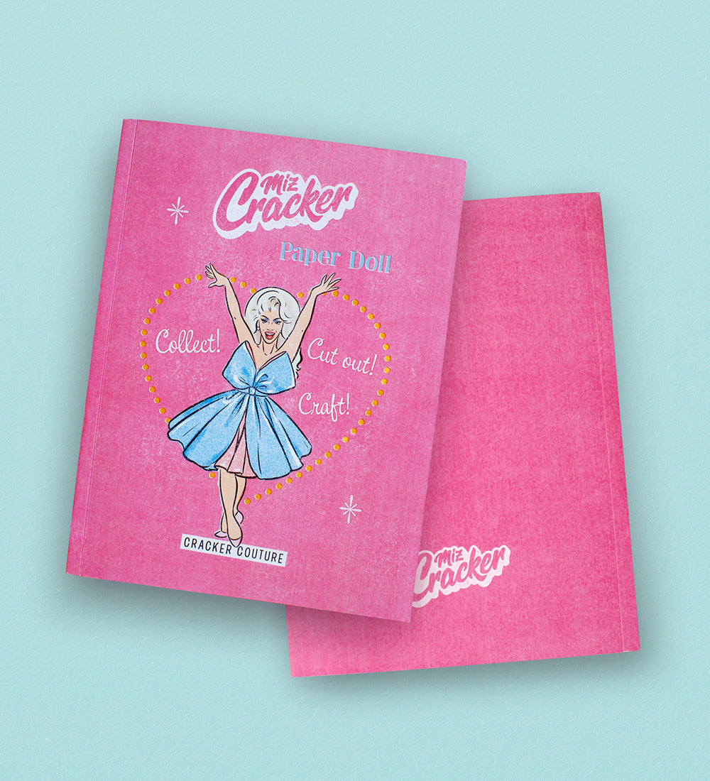 Miz Cracker Paper Doll Book - Drag Queen Merch