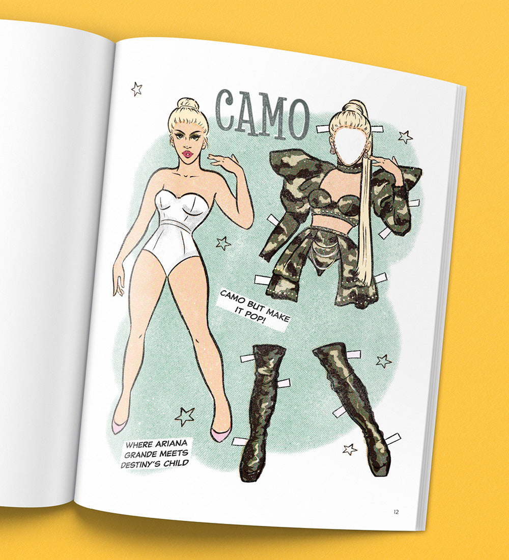 Miz Cracker Paper Doll Book - Drag Queen Merch