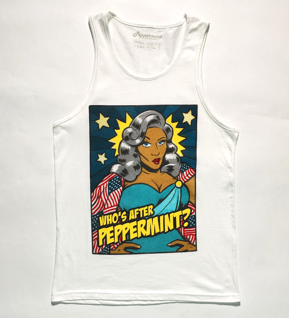 Peppermint Who's After Peppermint? Singlet - Drag Queen Merch