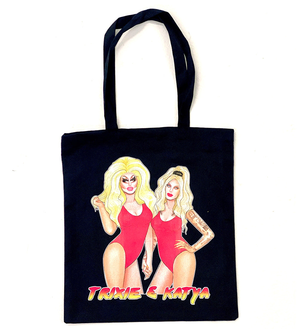 Trixie and Katya Baywatch Tote Bag - Drag Queen Merch
