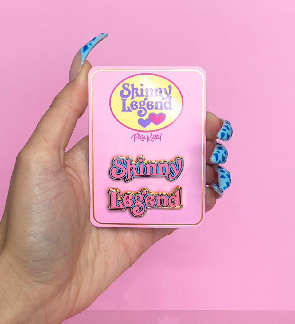 Trixie Mattel Skinny Legend Enamel Badges - Drag Queen Merch